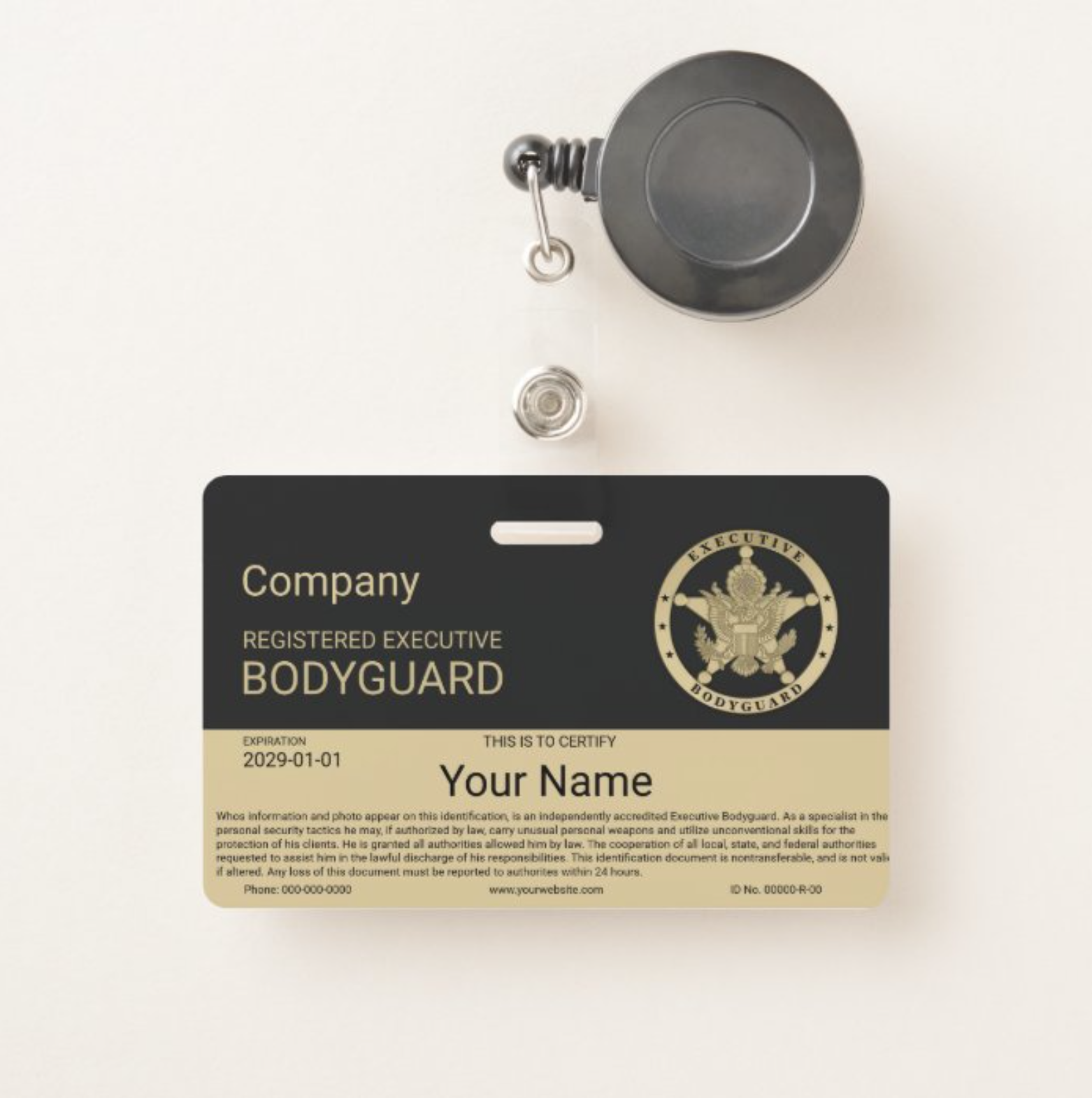 Bodyguard Badge