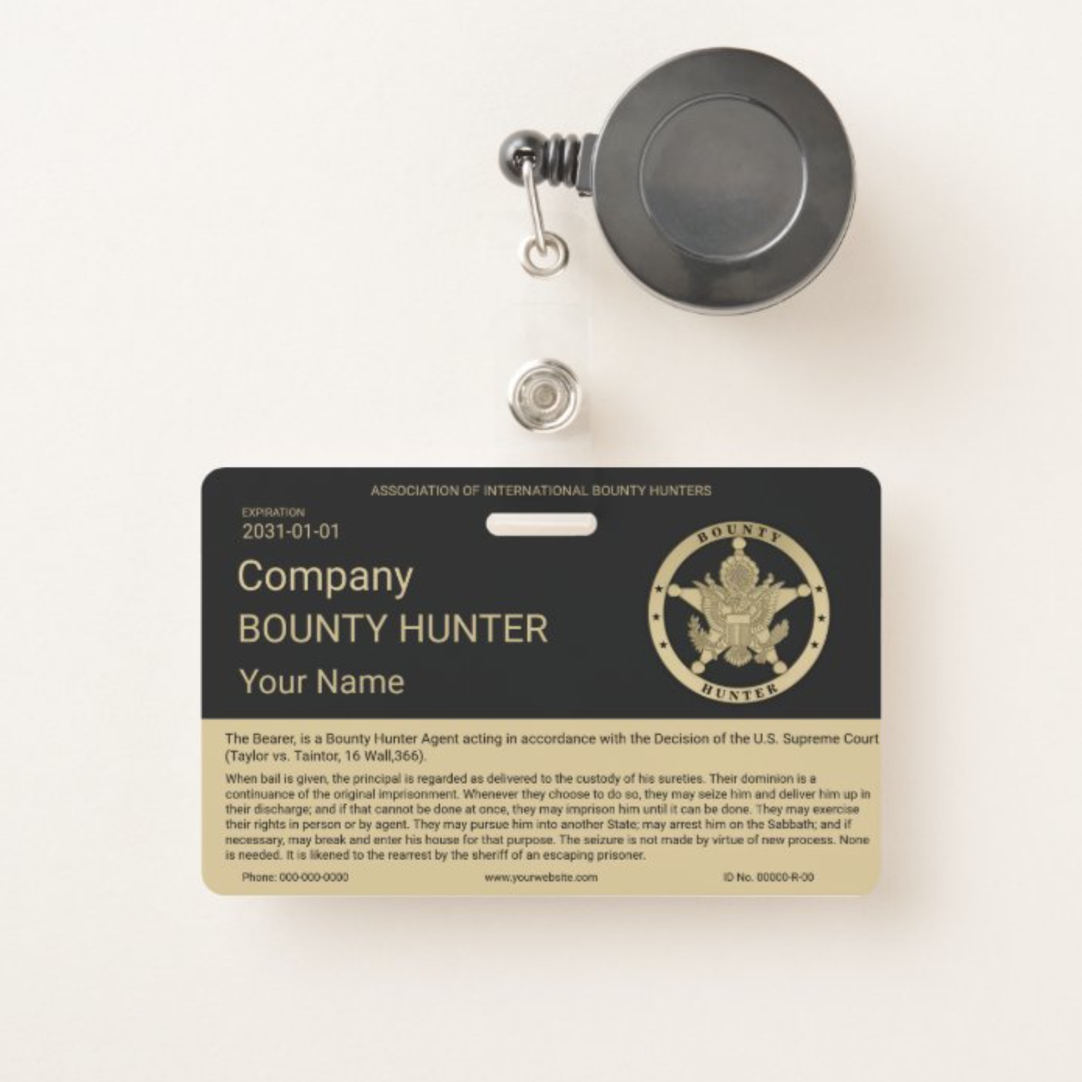 Bounty Hunter Badge