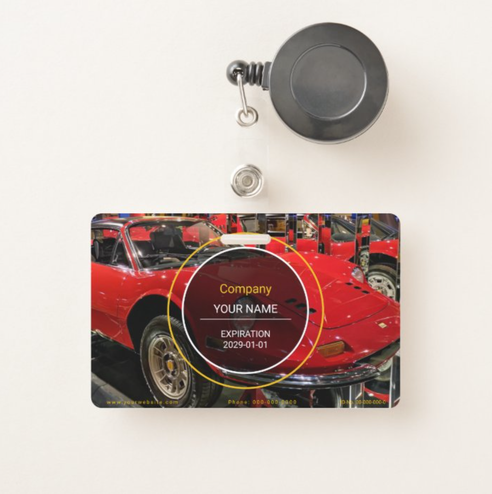 Classic Sports Car Badge