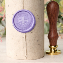 Fleur De Lis Wax Seal Stamp