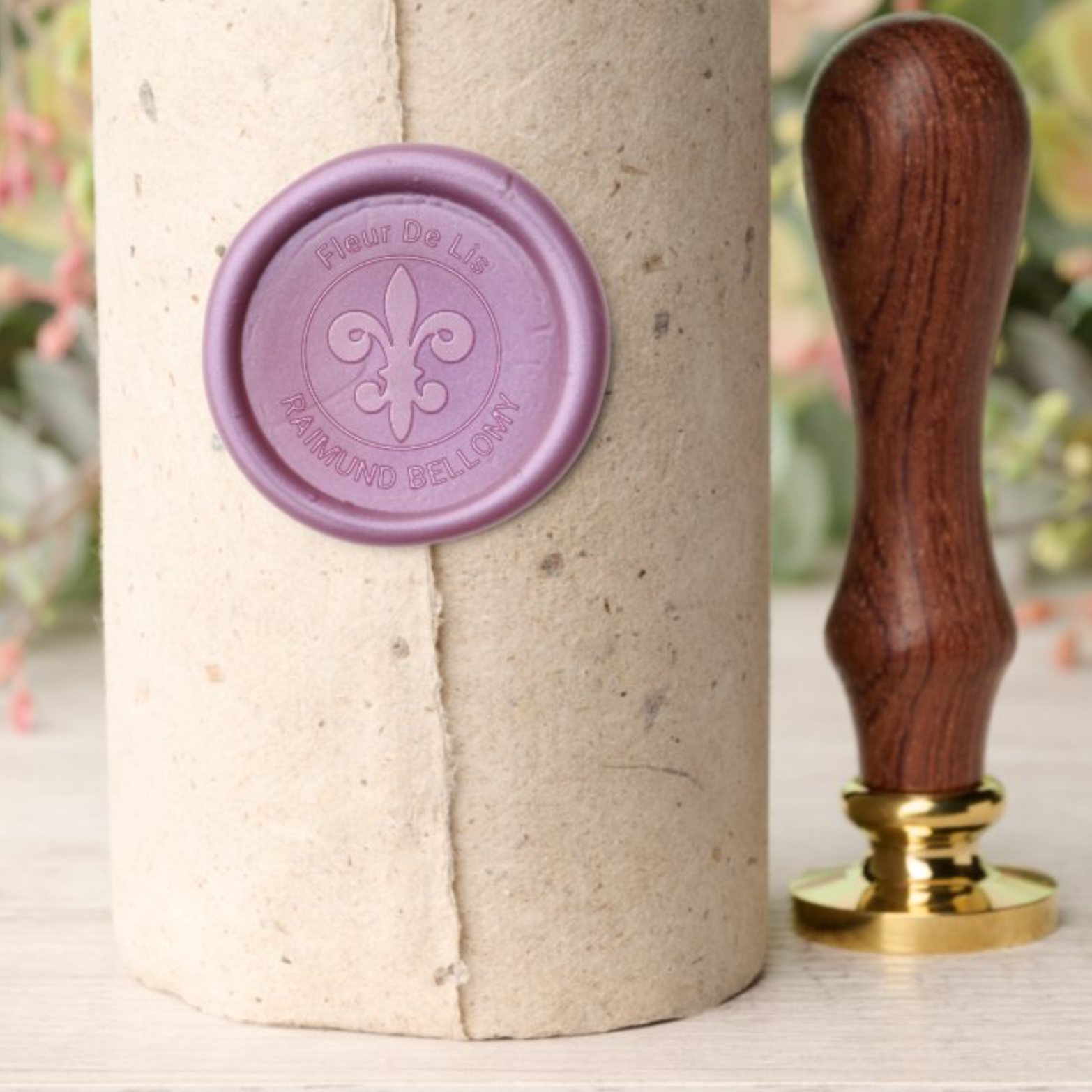 Fleur De Lis Wax Seal Stamp